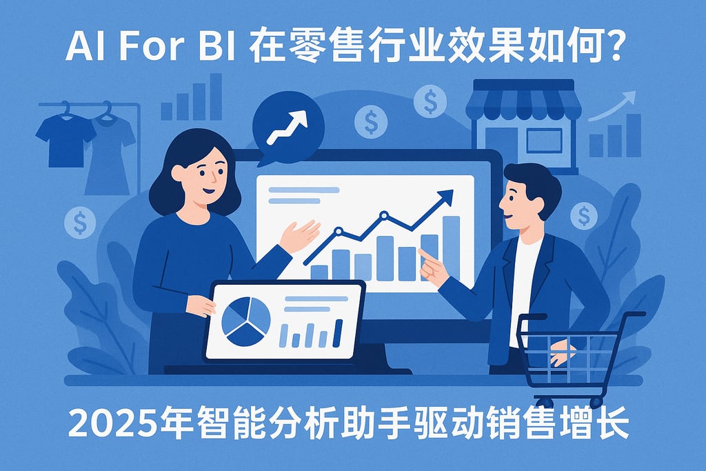 AI For BI在零售行业效果如何？2025年智能分析助手驱动销售增长